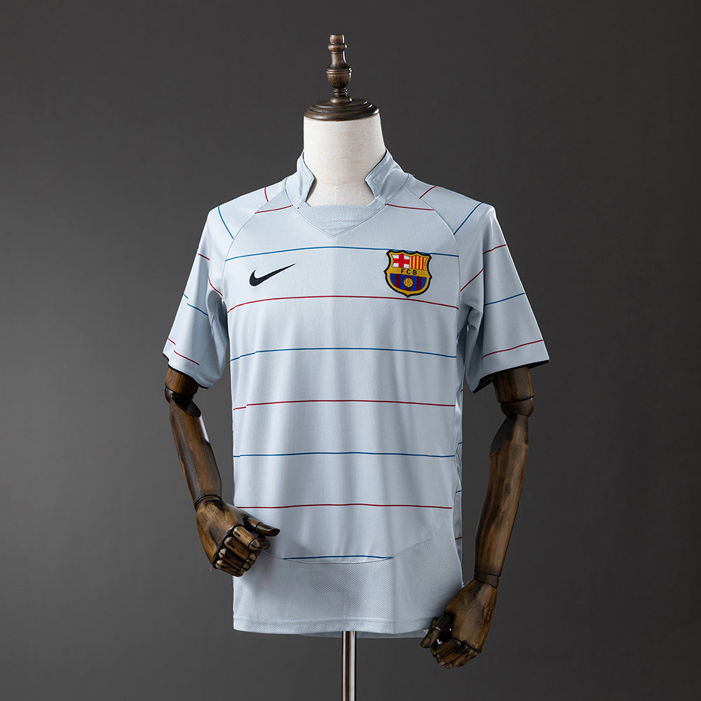 Barcelona 03/04 Away Retro Jersey sports jersey product view 1