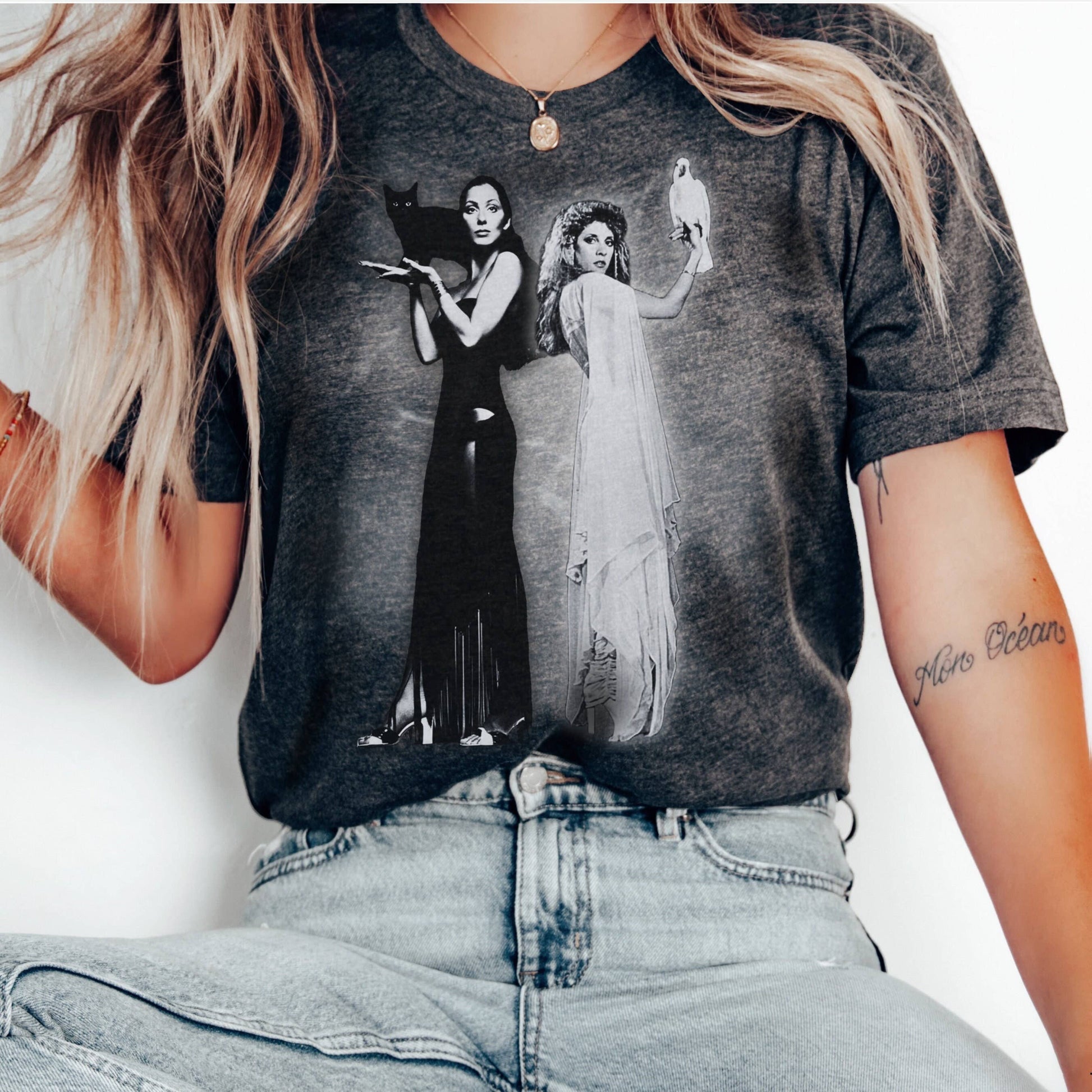 Cher Stevie Nicks Bootleg Retro Vintage Fan Gift Shirt Unisex T-shirt, Sweatshirt, Hoodie, Long Sleeve Tee - T-Shirt, Sweatshirt, Hoodie