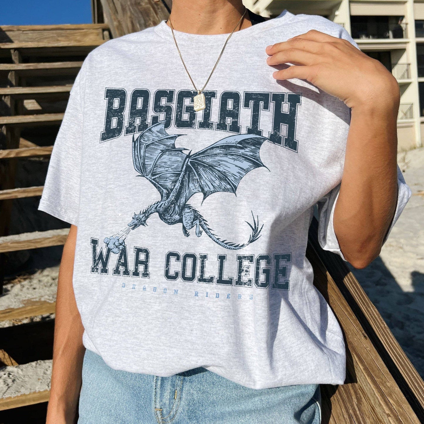 Dragon Rider War College Shirt - Empyrean Series Merch Unisex T-shirt, Sweatshirt, Hoodie, Long Sleeve Tee - T-Shirt, Sweatshirt, Hoodie