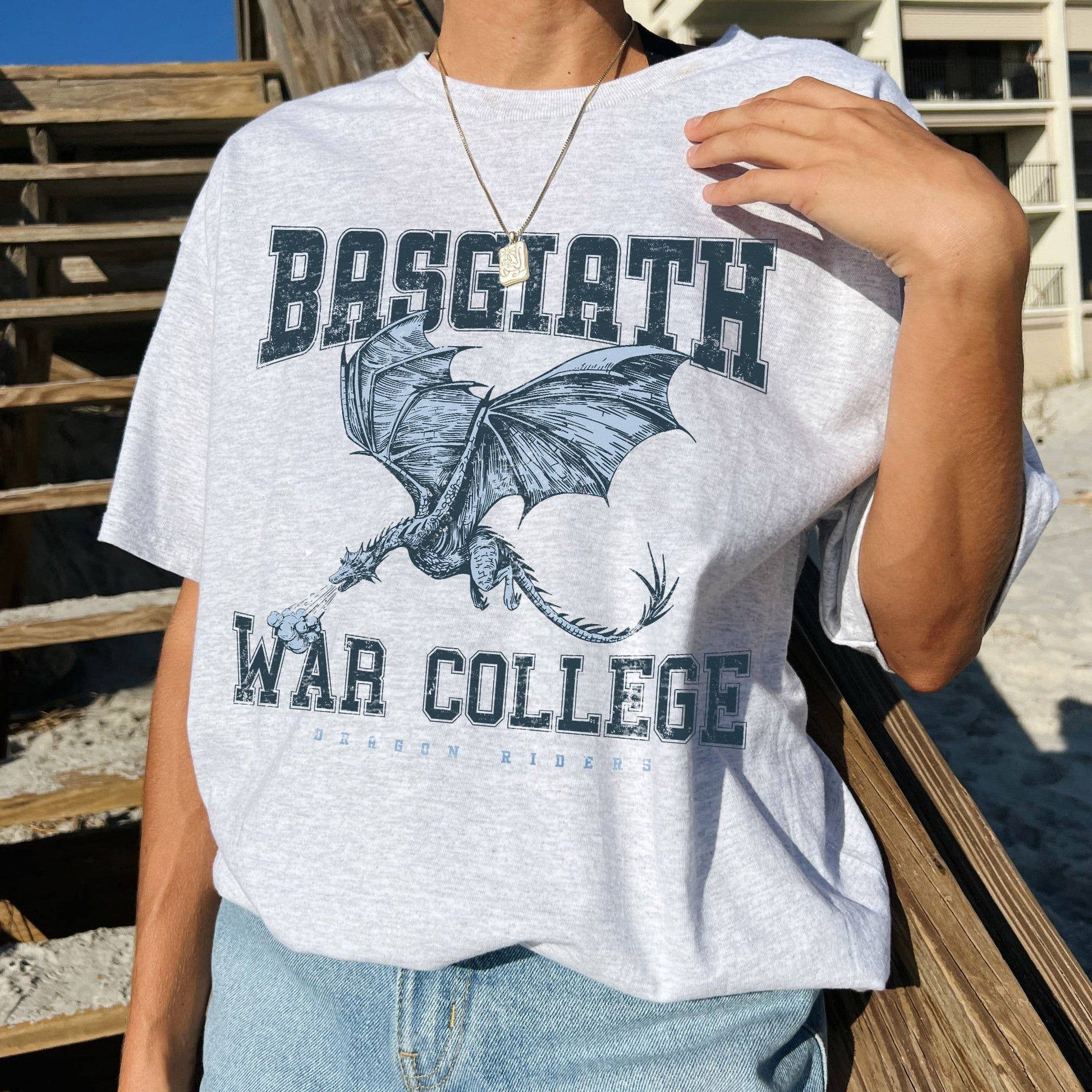 Dragon Rider War College Shirt - Empyrean Series Merch Unisex T-shirt, Sweatshirt, Hoodie, Long Sleeve Tee - T-Shirt, Sweatshirt, Hoodie