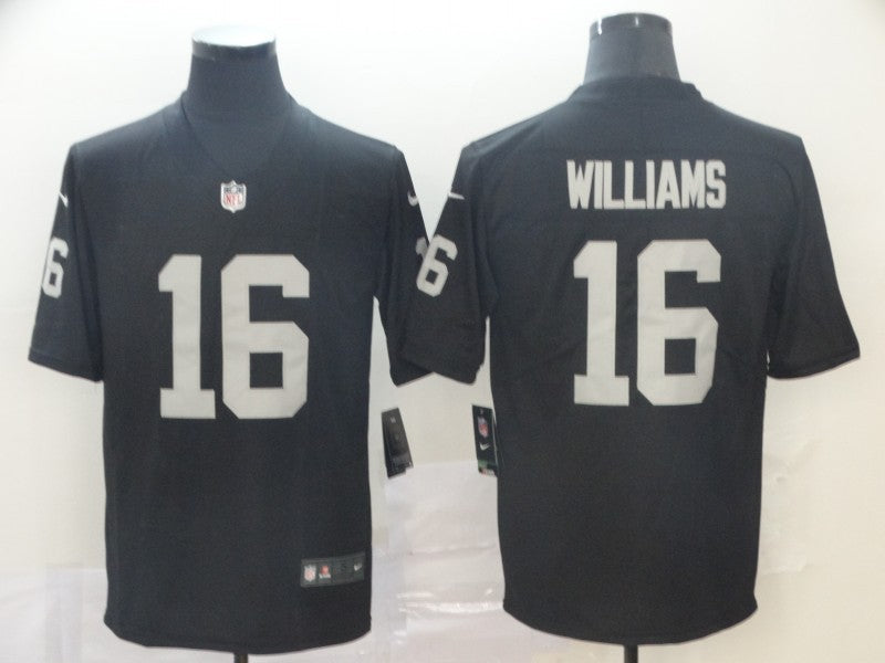 Men's Las Vegas Raiders Tyrell Williams #16 Black Game Jersey1 football jersey product view 1