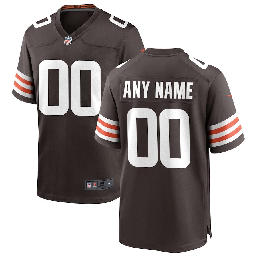 Custom Cleveland Browns Jersey football jersey product view 1