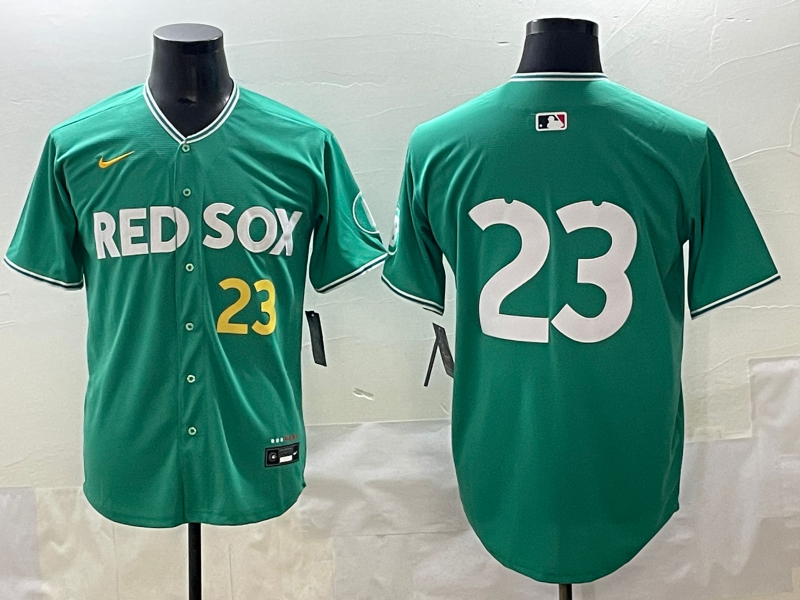 Men's Boston Red Sox Dennis Boyd Green 2025 City Connect Limited Player Jersey baseball jersey product view 1