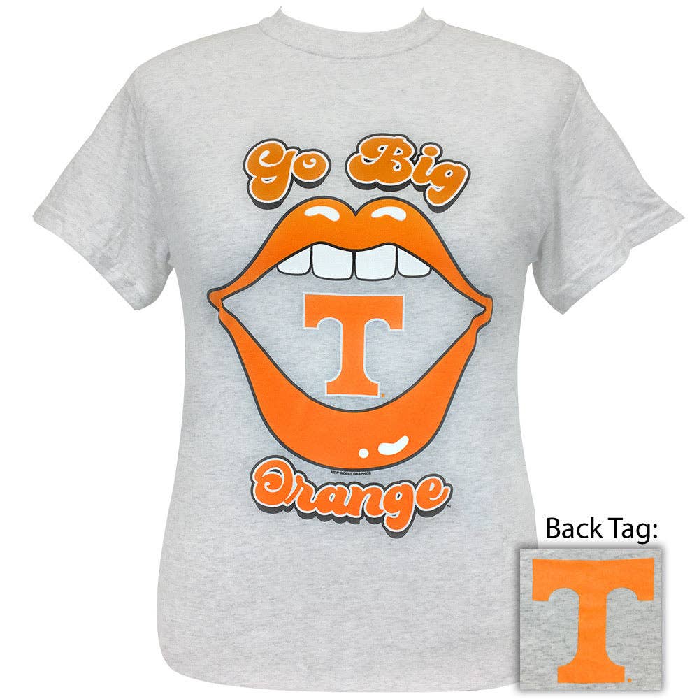 Tennessee Lips Ash Ss Unisex T-shirt, Sweatshirt, Hoodie, Long Sleeve Tee - T-Shirt, Sweatshirt, Hoodie