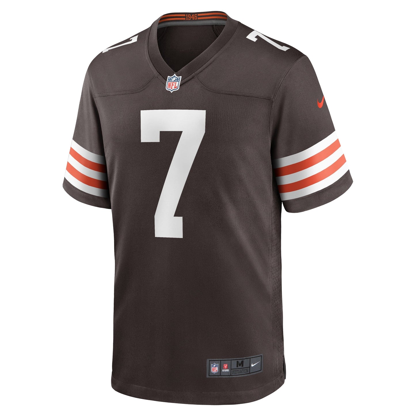 Dustin Hopkins Cleveland Browns Team Game Jersey - Brown football jersey product view 2