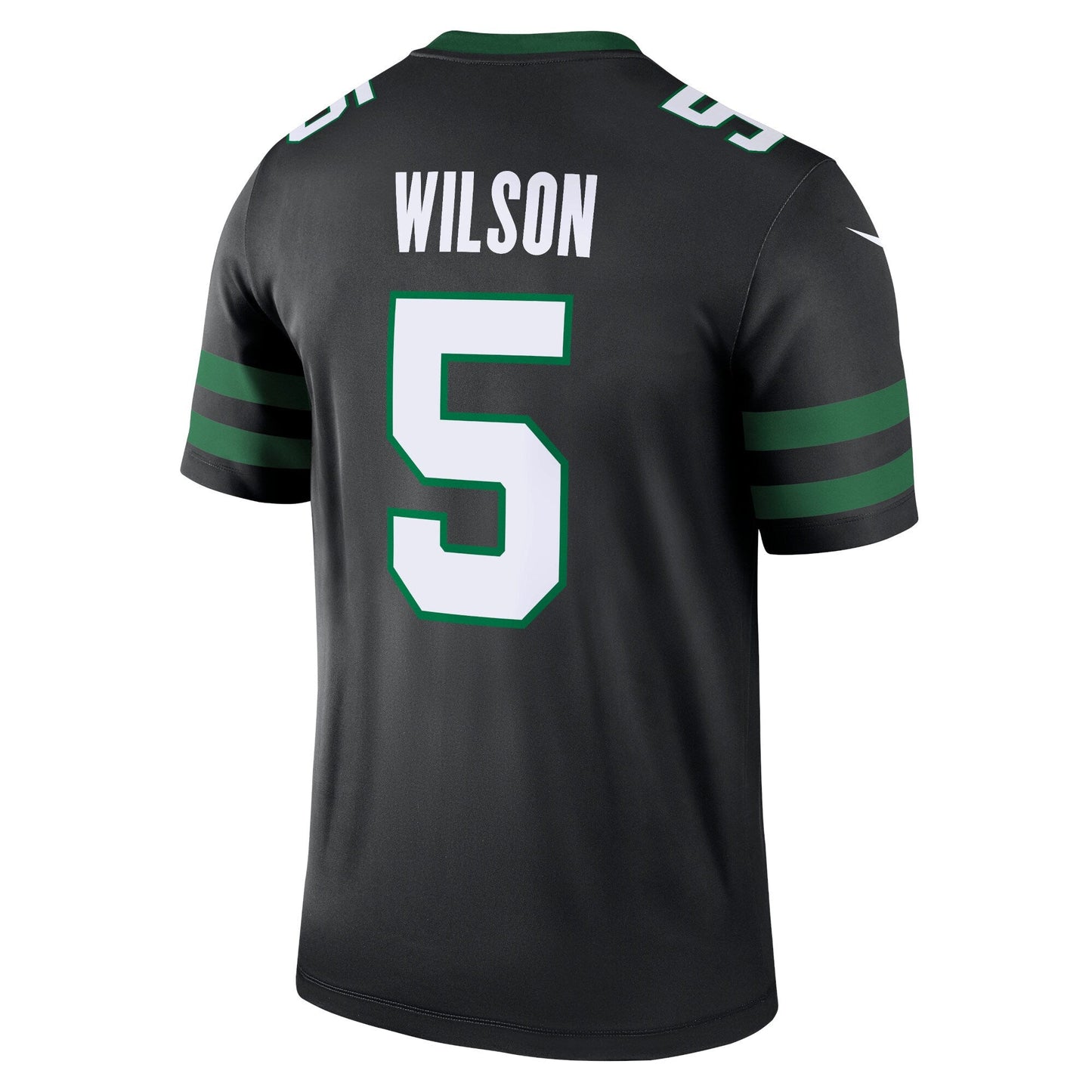 Garrett Wilson New York Jets Alternate Legend Jersey - Legacy Black football jersey product view 3
