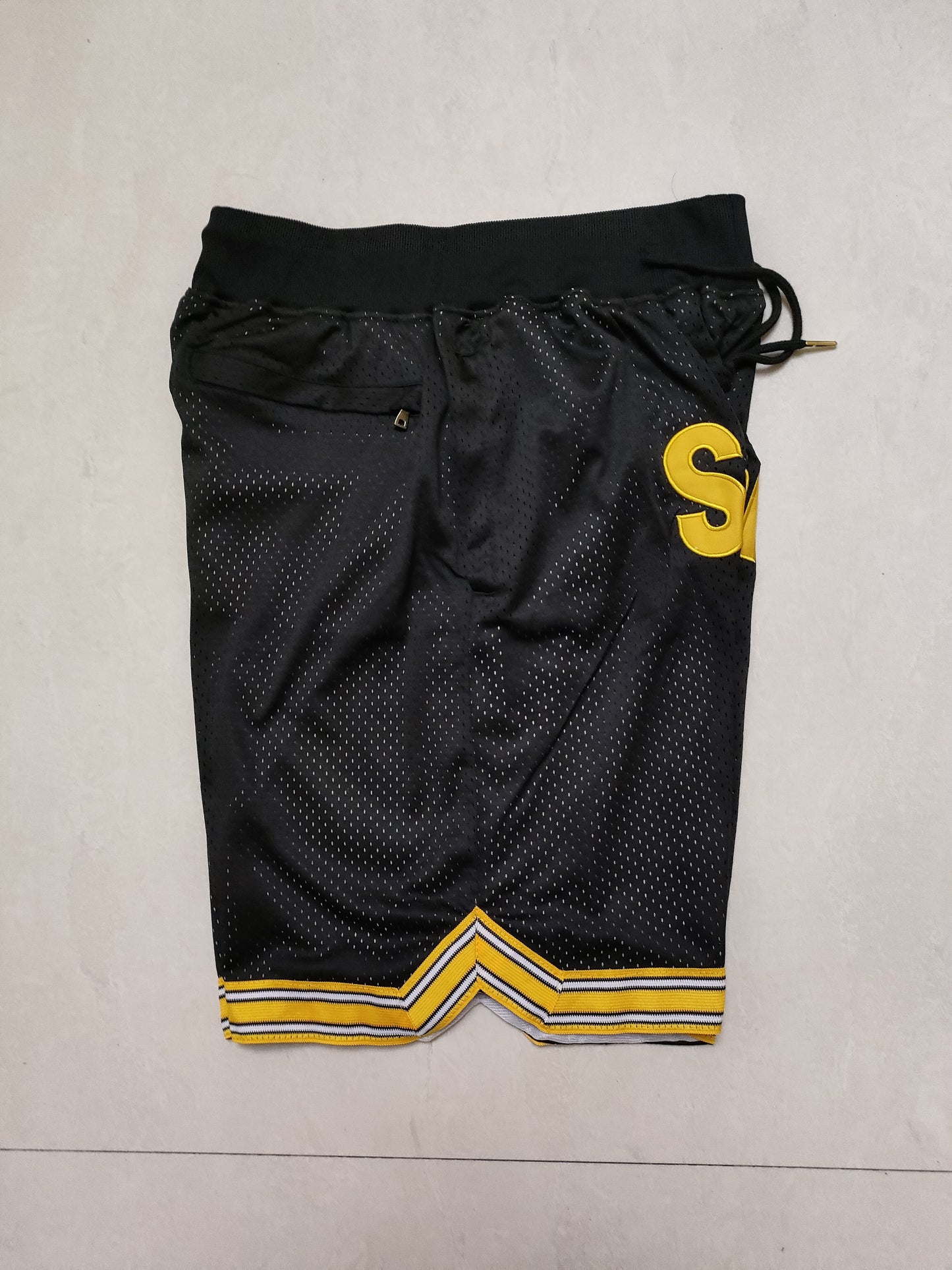 JUST DON Pittsburgh Steelers Pocket Shorts football jersey product view 3