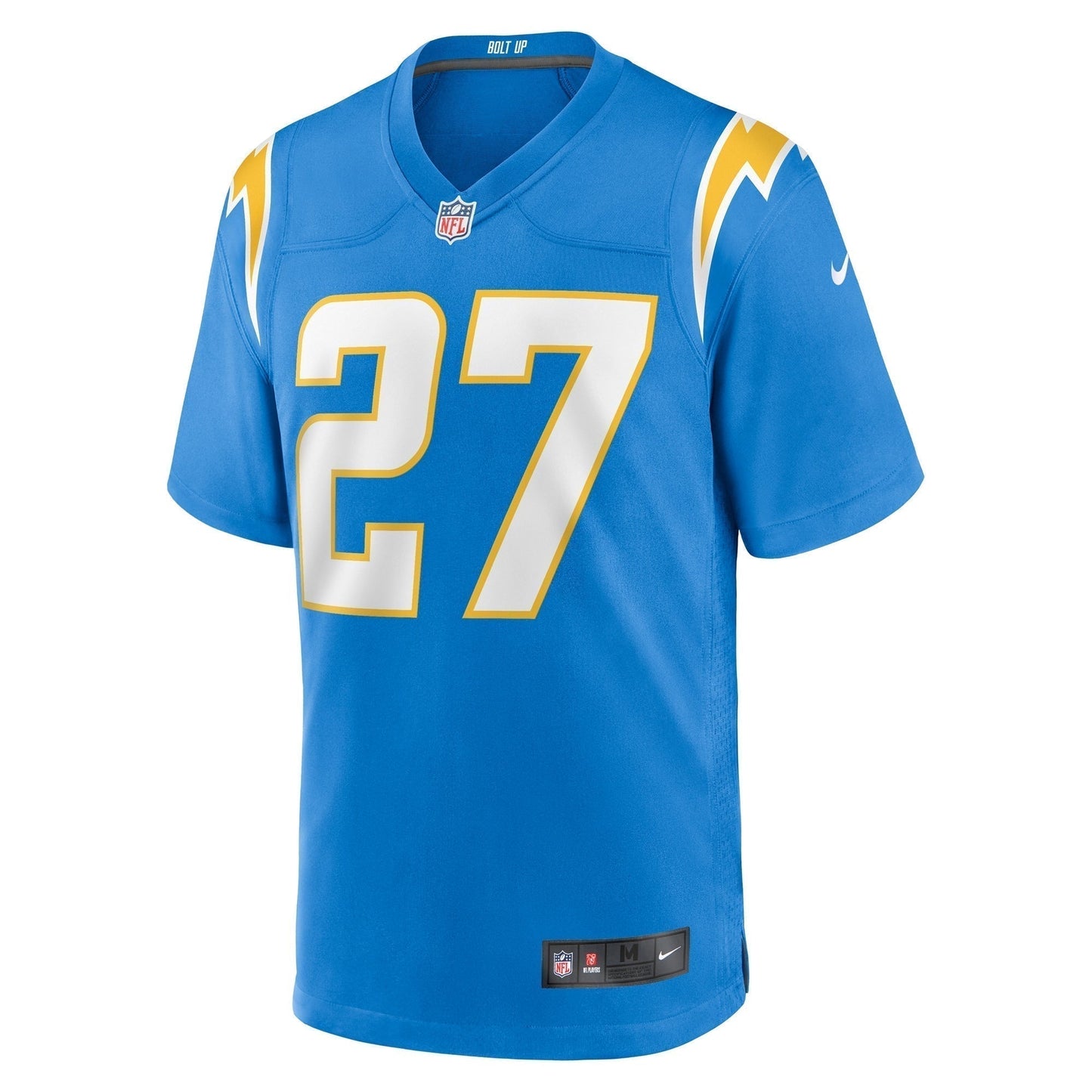 Essang Bassey Los Angeles Chargers Game Jersey - Powder Blue football jersey product view 2