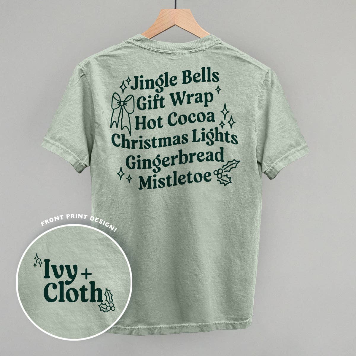 Holiday Favorites (Back Print) Unisex T-shirt, Sweatshirt, Hoodie, Long Sleeve Tee - T-Shirt, Sweatshirt, Hoodie