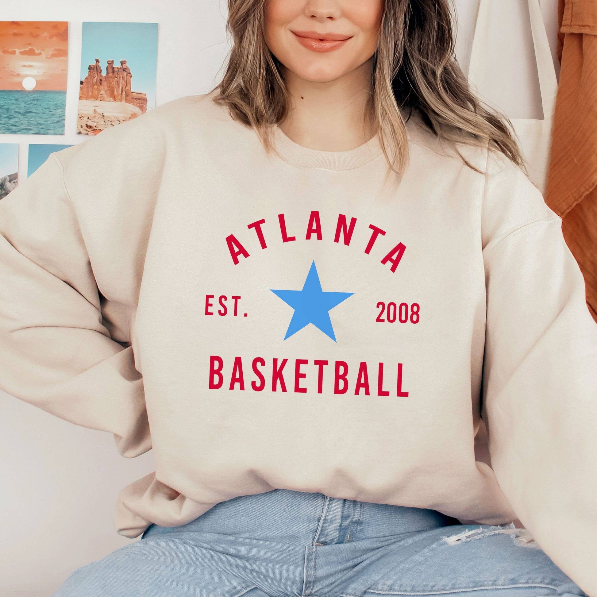 Atlanta Dream Women's Basketball Fan Sweatshirt Unisex T-shirt, Sweatshirt, Hoodie, Long Sleeve Tee - T-Shirt, Sweatshirt, Hoodie