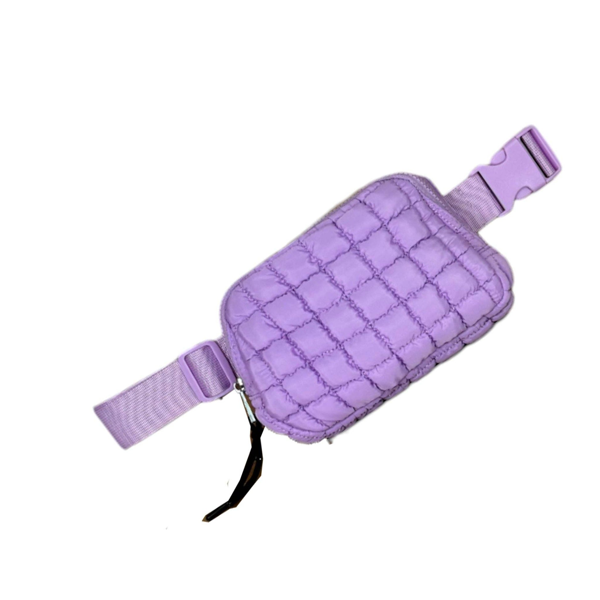GZ-1511 Puffer Quilted Belt Bag Lavender Unisex T-shirt, Sweatshirt, Hoodie, Long Sleeve Tee - T-Shirt, Sweatshirt, Hoodie
