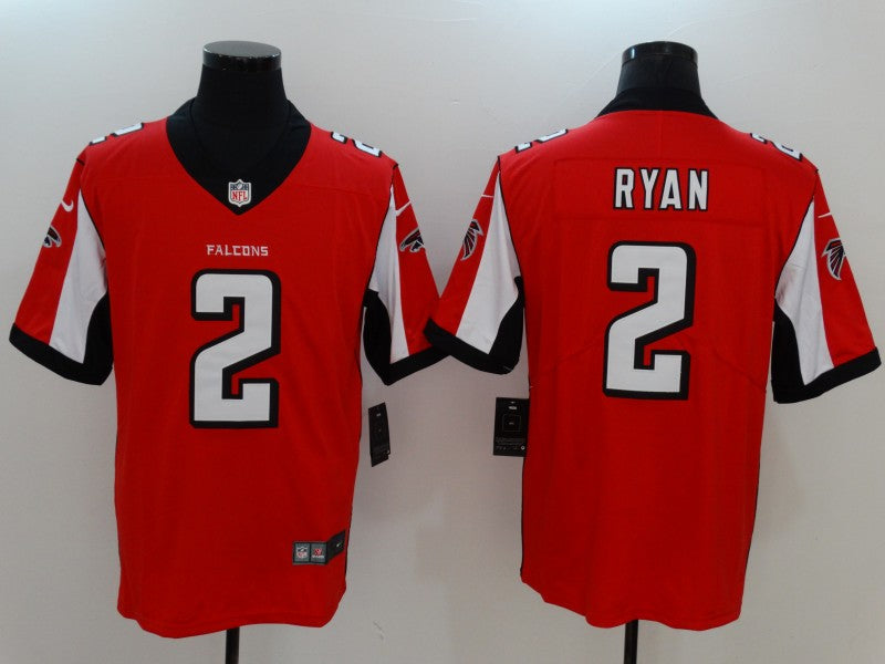Men's Atlanta Falcons Matt Ryan Red Game Jersey football jersey product view 1