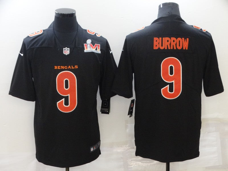 Men's Cincinnati Bengals Joe Burrow Authentic Player Jersey football jersey product view 1