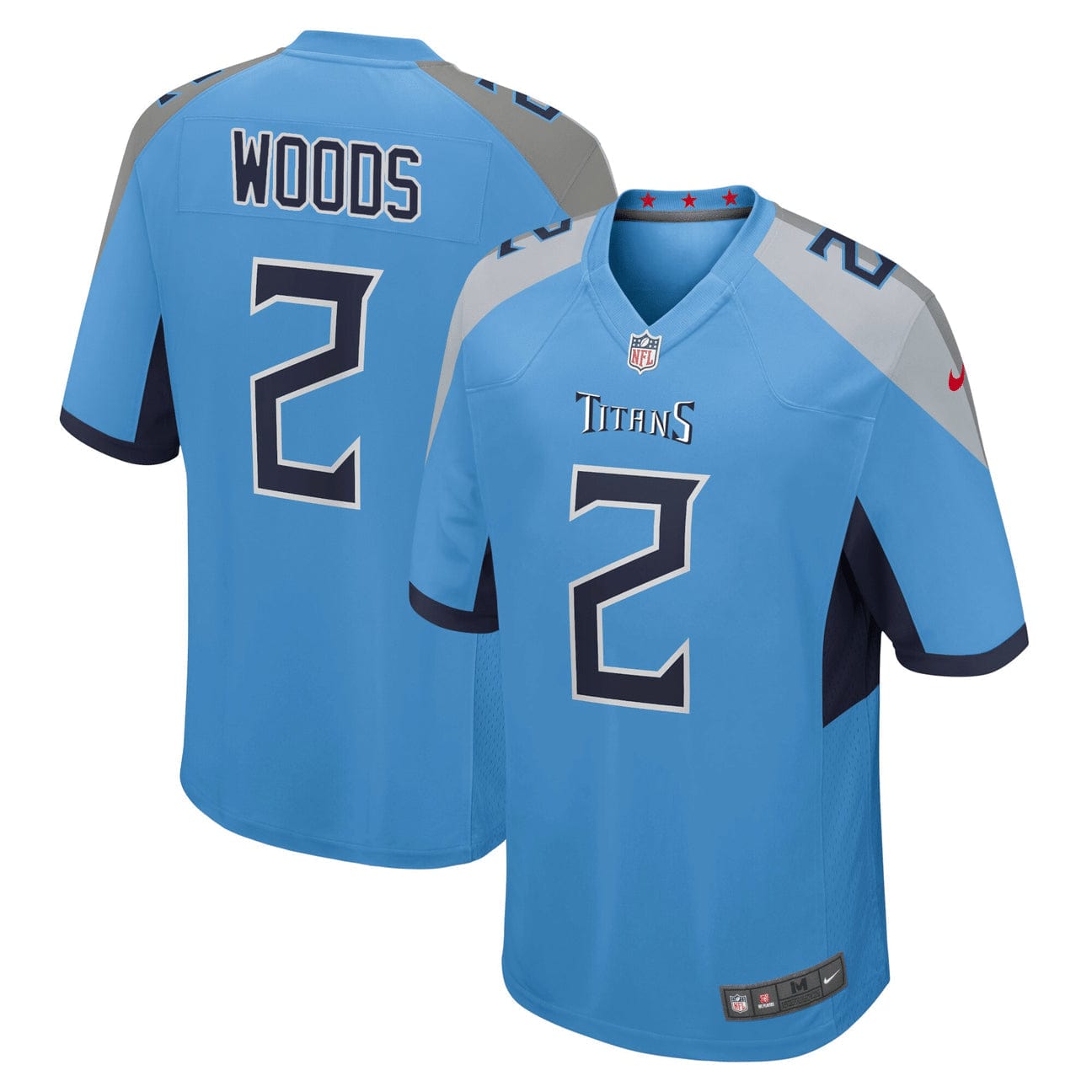 Robert Woods Tennessee Titans Jersey football jersey product view 1