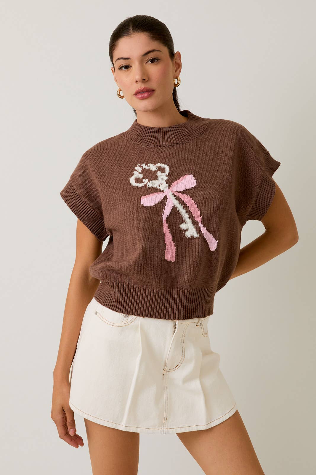 Mock Neck Wide Shoulder "Key" Graphic Sweater Unisex T-shirt, Sweatshirt, Hoodie, Long Sleeve Tee - T-Shirt, Sweatshirt, Hoodie
