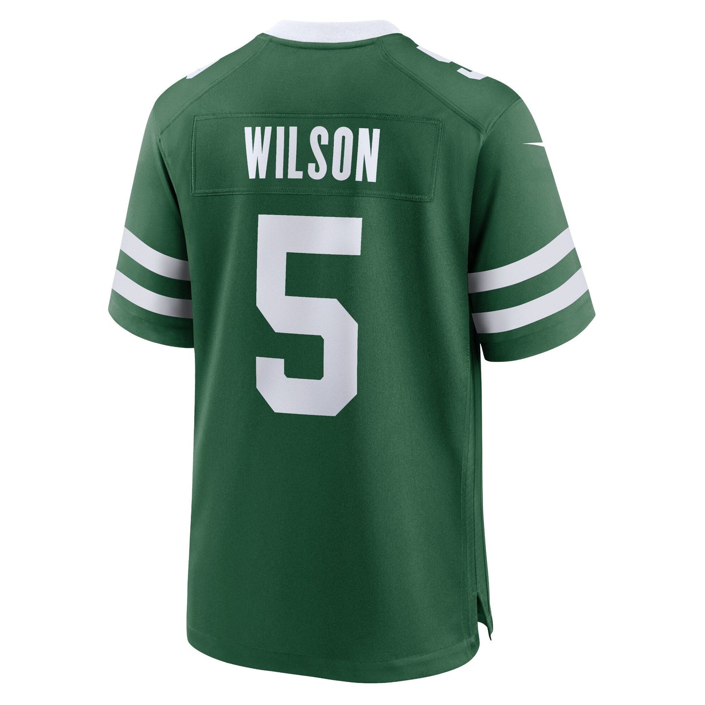Garrett Wilson New York Jets Game Jersey - Legacy Green football jersey product view 3