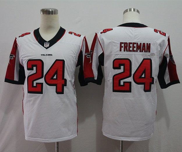 Men's Atlanta Falcons Devonta Freeman White Game Jersey football jersey product view 1