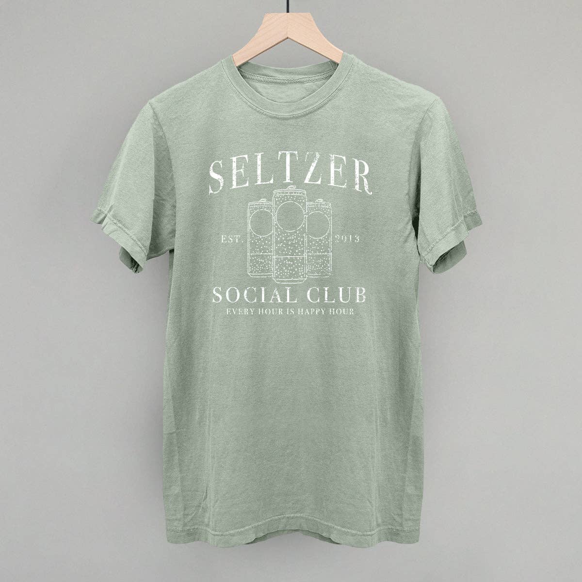 Seltzer Social Club Unisex T-shirt, Sweatshirt, Hoodie, Long Sleeve Tee - T-Shirt, Sweatshirt, Hoodie