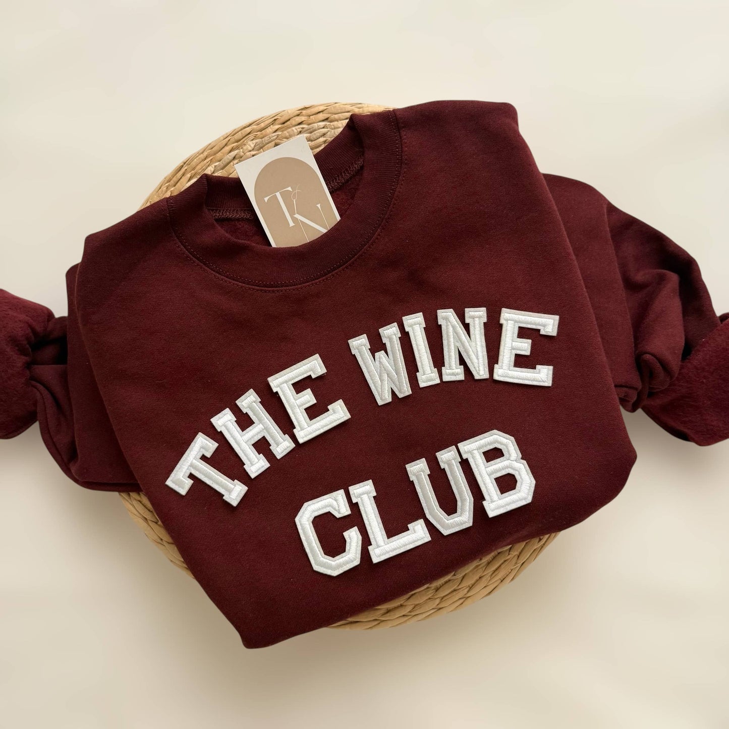 The Wine Club Sweatshirt, Wine Merch Unisex T-shirt, Sweatshirt, Hoodie, Long Sleeve Tee - T-Shirt, Sweatshirt, Hoodie
