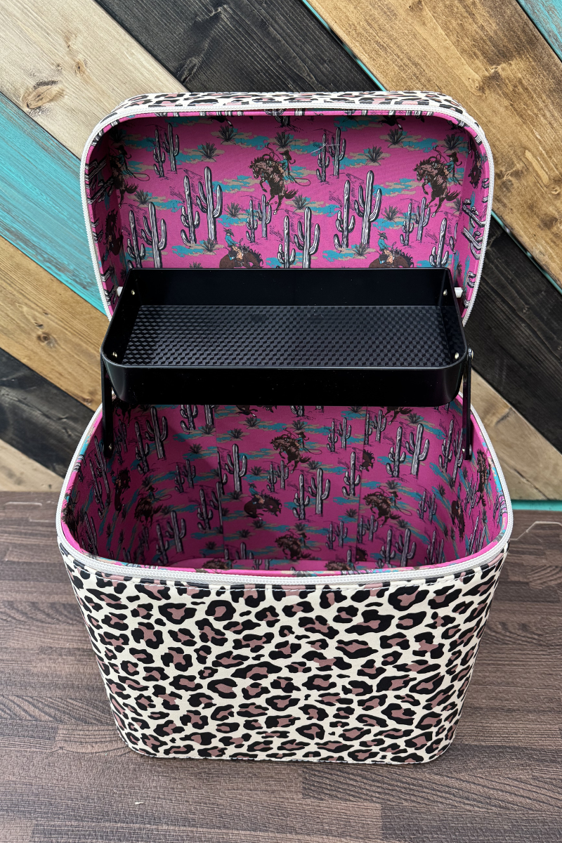 Leopard Outlaw Makeup Box Unisex T-shirt, Sweatshirt, Hoodie, Long Sleeve Tee - T-Shirt, Sweatshirt, Hoodie