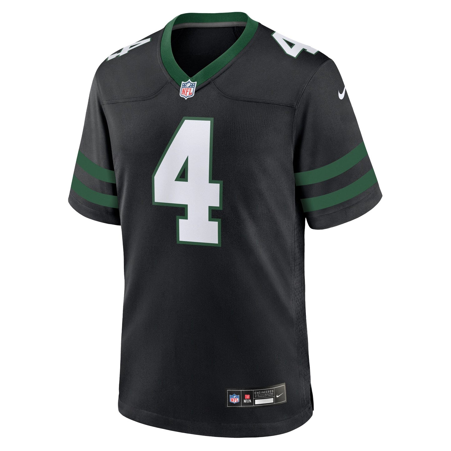 D.J. Reed New York Jets Alternate Game Jersey - Legacy Black football jersey product view 2