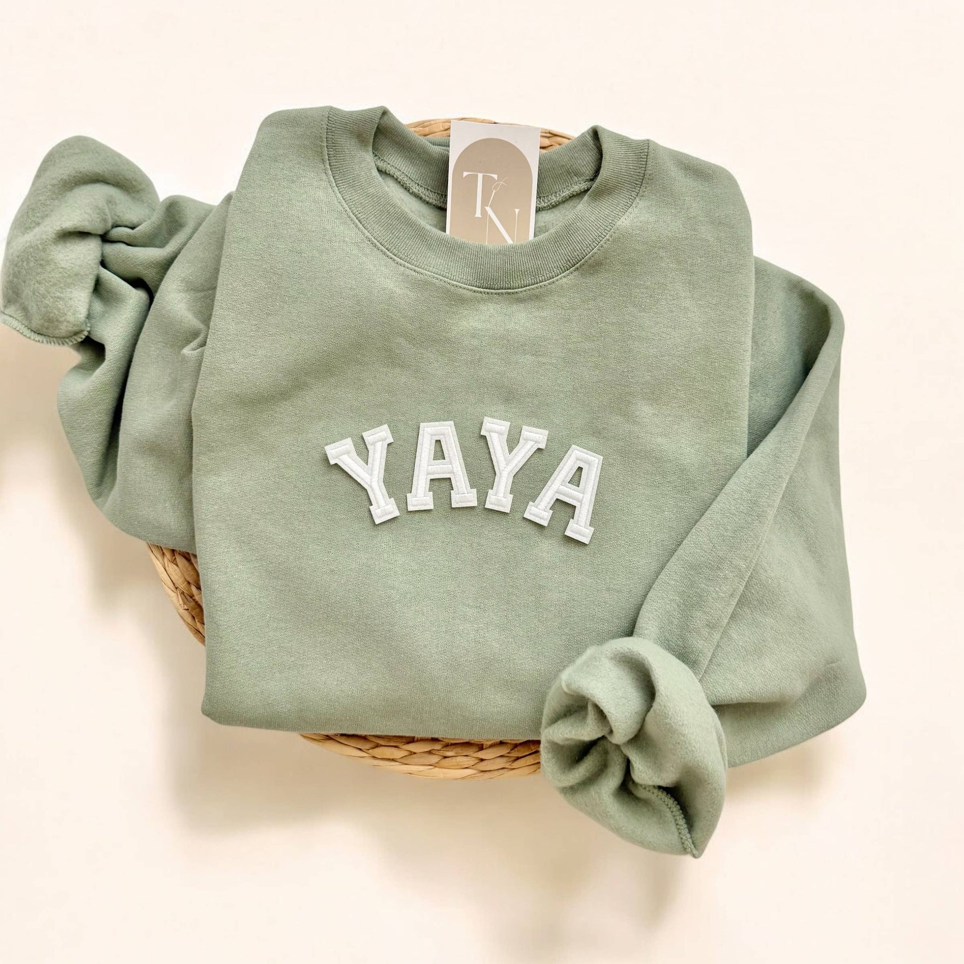 Yaya Sweatshirt, Grandma Sweatshirts Unisex T-shirt, Sweatshirt, Hoodie, Long Sleeve Tee - T-Shirt, Sweatshirt, Hoodie