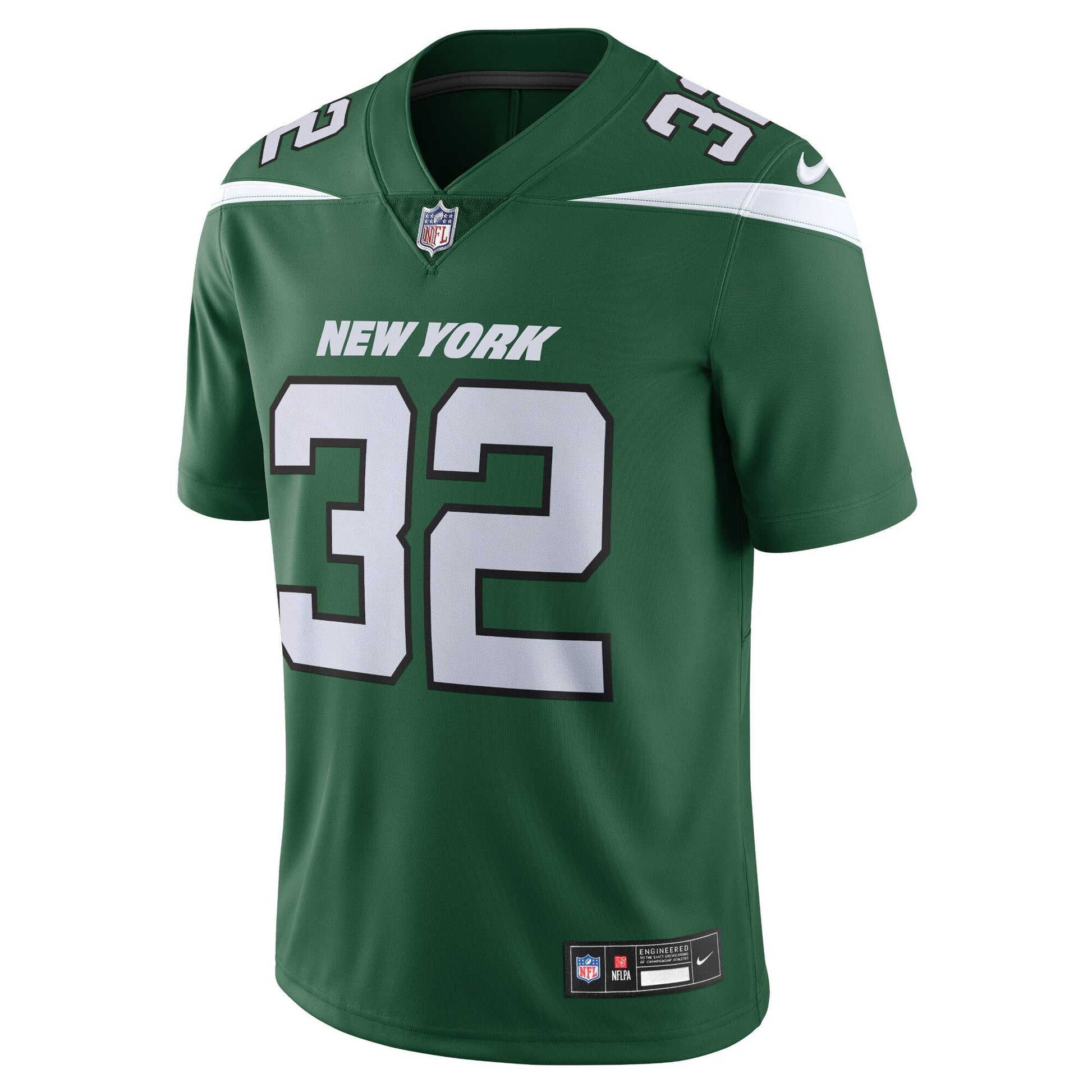 Michael Carter New York Jets Vapor F.U.S.E. Limited Jersey - Green football jersey product view 2