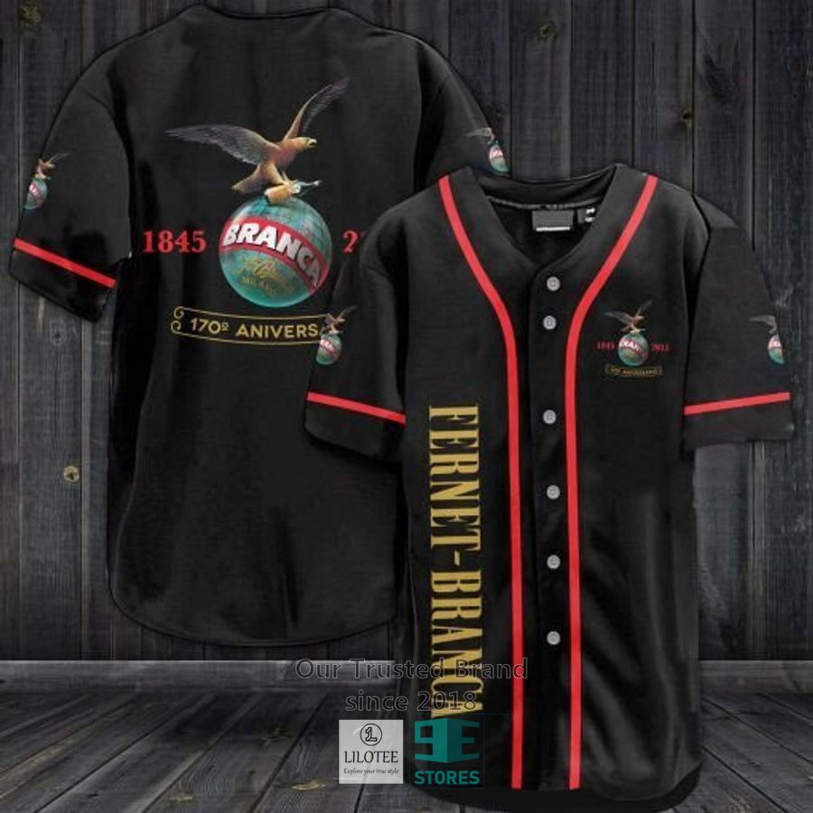 Fernet Branca Baseball Jersey Unisex T-shirt, Sweatshirt, Hoodie, Long Sleeve Tee - T-Shirt, Sweatshirt, Hoodie