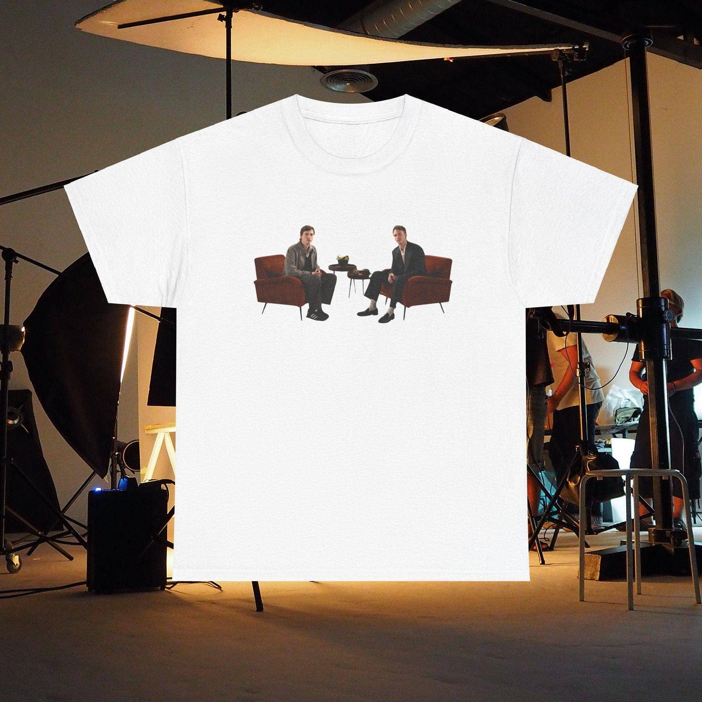 Heartthrob Actors On Actors Unisex Heavy Cotton Tee Unisex T-shirt, Sweatshirt, Hoodie, Long Sleeve Tee - T-Shirt, Sweatshirt, Hoodie
