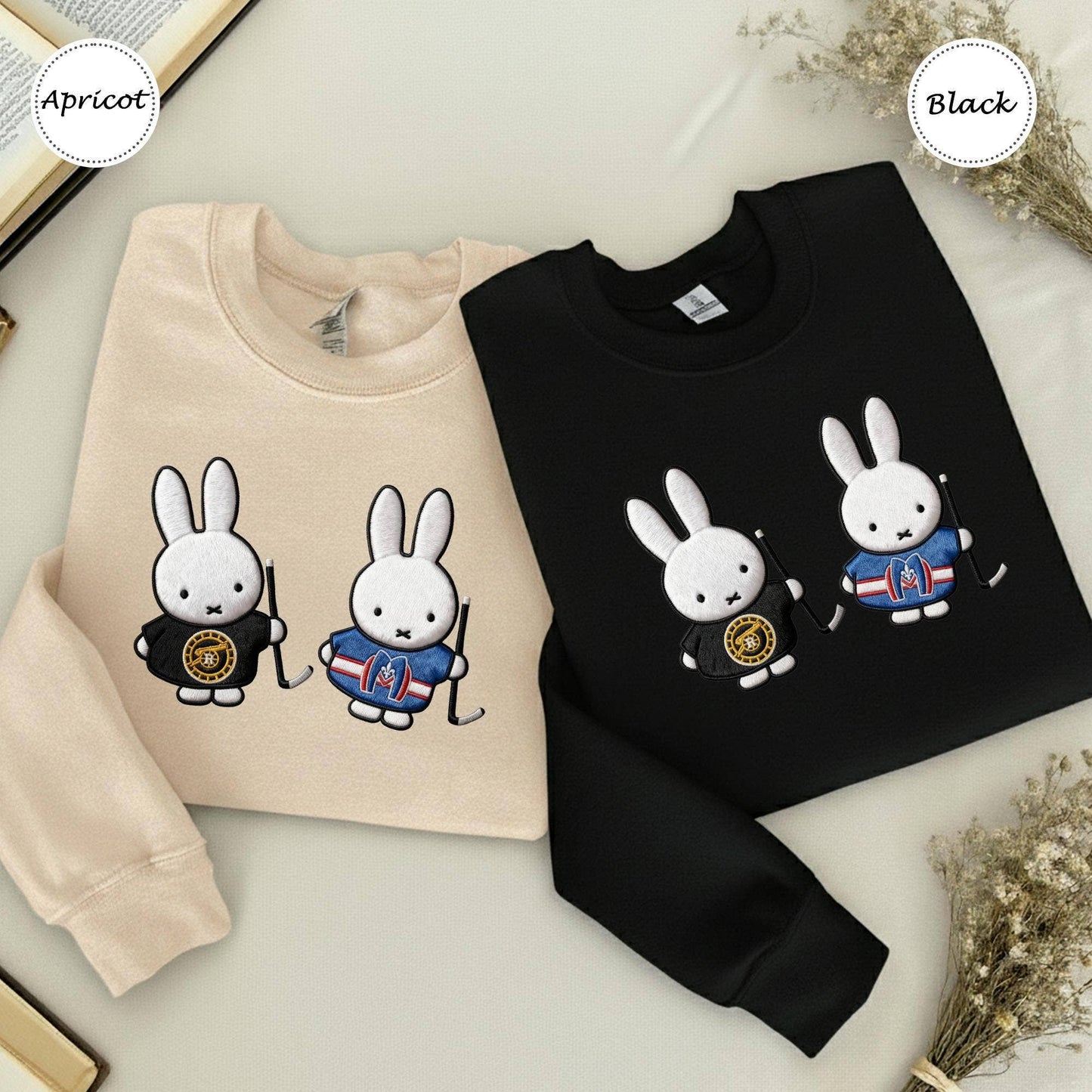 Miffy Bunny Lgbt Hockey Rivalry Rozanov Hollander Gift Unisex T-shirt, Sweatshirt, Hoodie, Long Sleeve Tee - T-Shirt, Sweatshirt, Hoodie