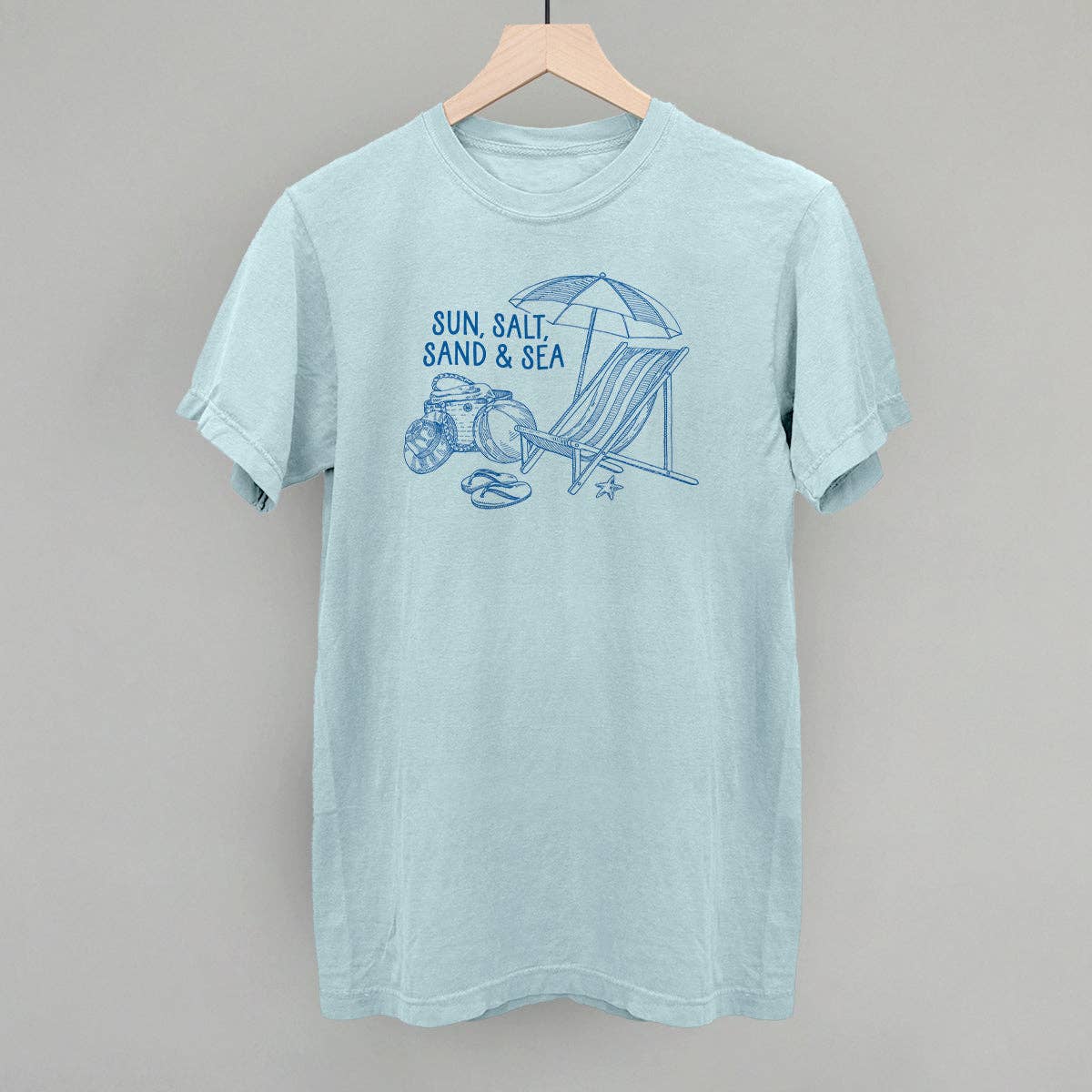 Sun, Salt, Sand & Sea Unisex T-shirt, Sweatshirt, Hoodie, Long Sleeve Tee - T-Shirt, Sweatshirt, Hoodie