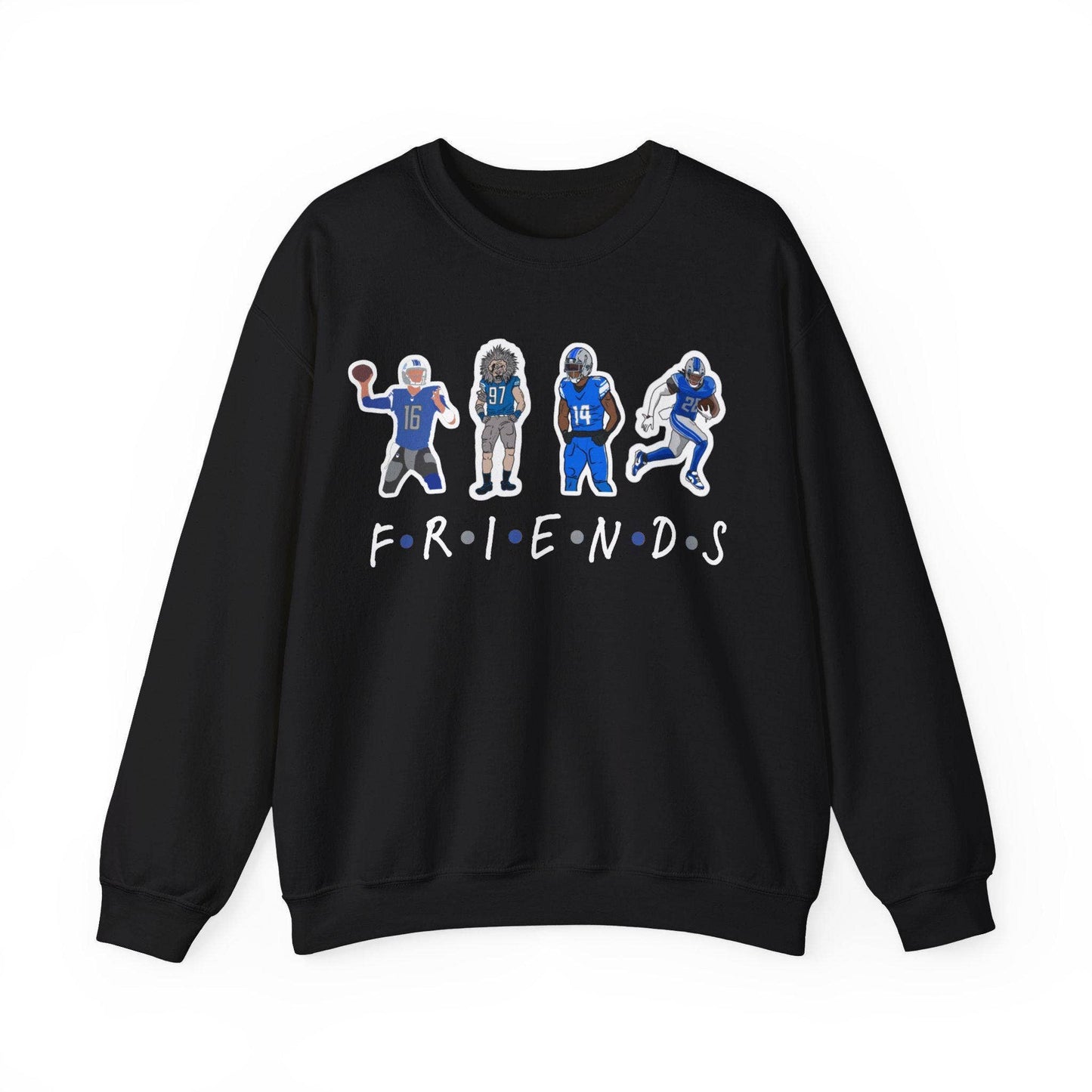 Detroit Legends Sweatshirt - Jared Goff & Aiden Hutchinson Unisex T-shirt, Sweatshirt, Hoodie, Long Sleeve Tee - T-Shirt, Sweatshirt, Hoodie