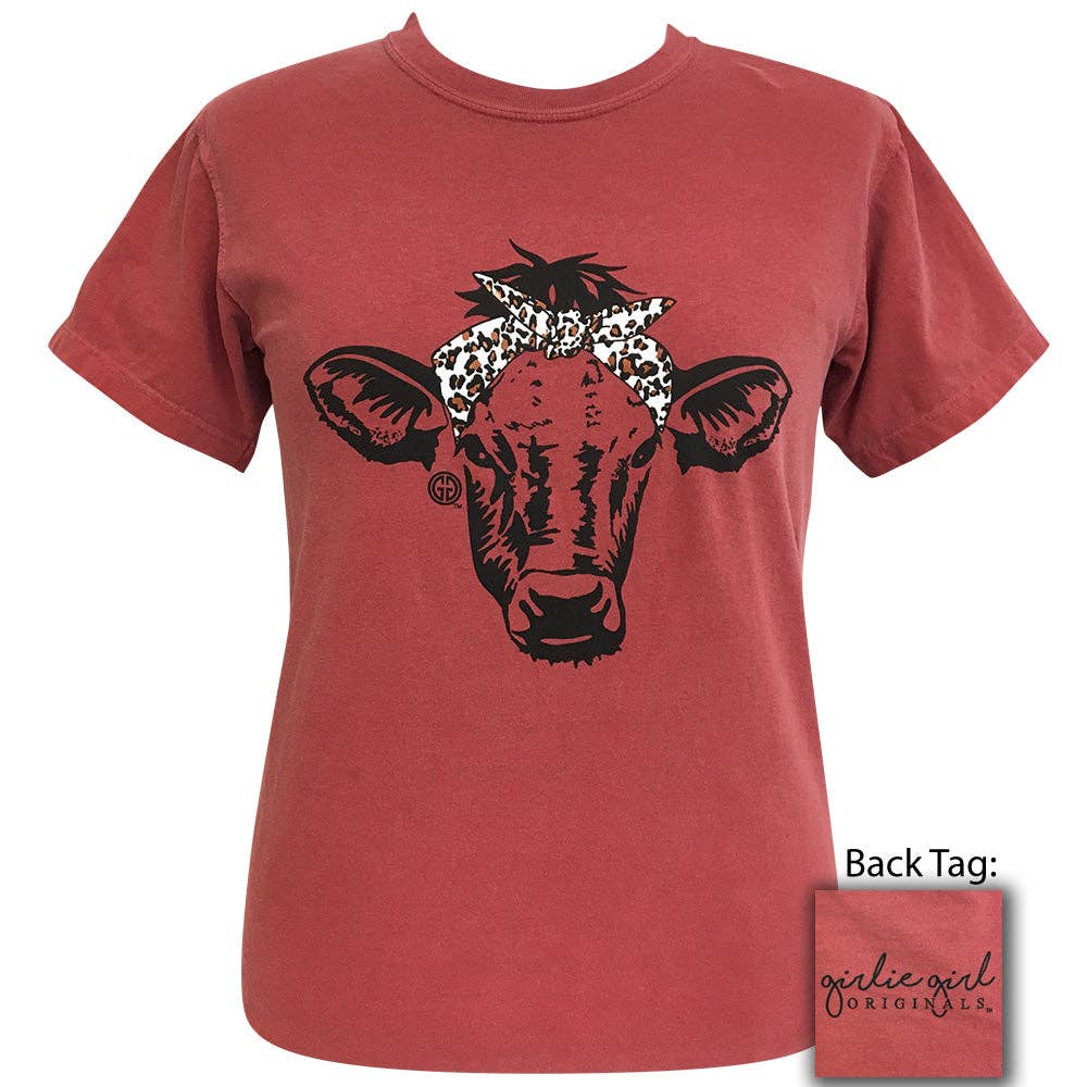 Leopard Bandana Cow SS-1824 Unisex T-shirt, Sweatshirt, Hoodie, Long Sleeve Tee - T-Shirt, Sweatshirt, Hoodie