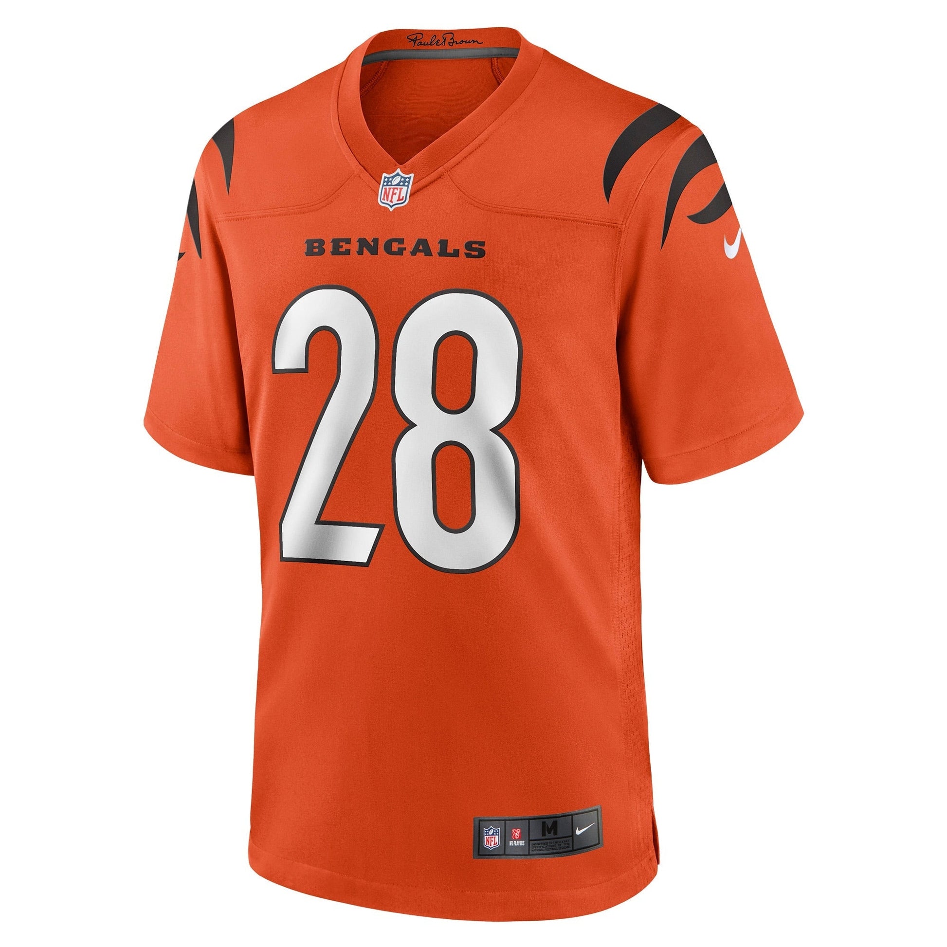 Corey Dillon Cincinnati Bengals Retired Alternate Game Jersey - Orange football jersey product view 2