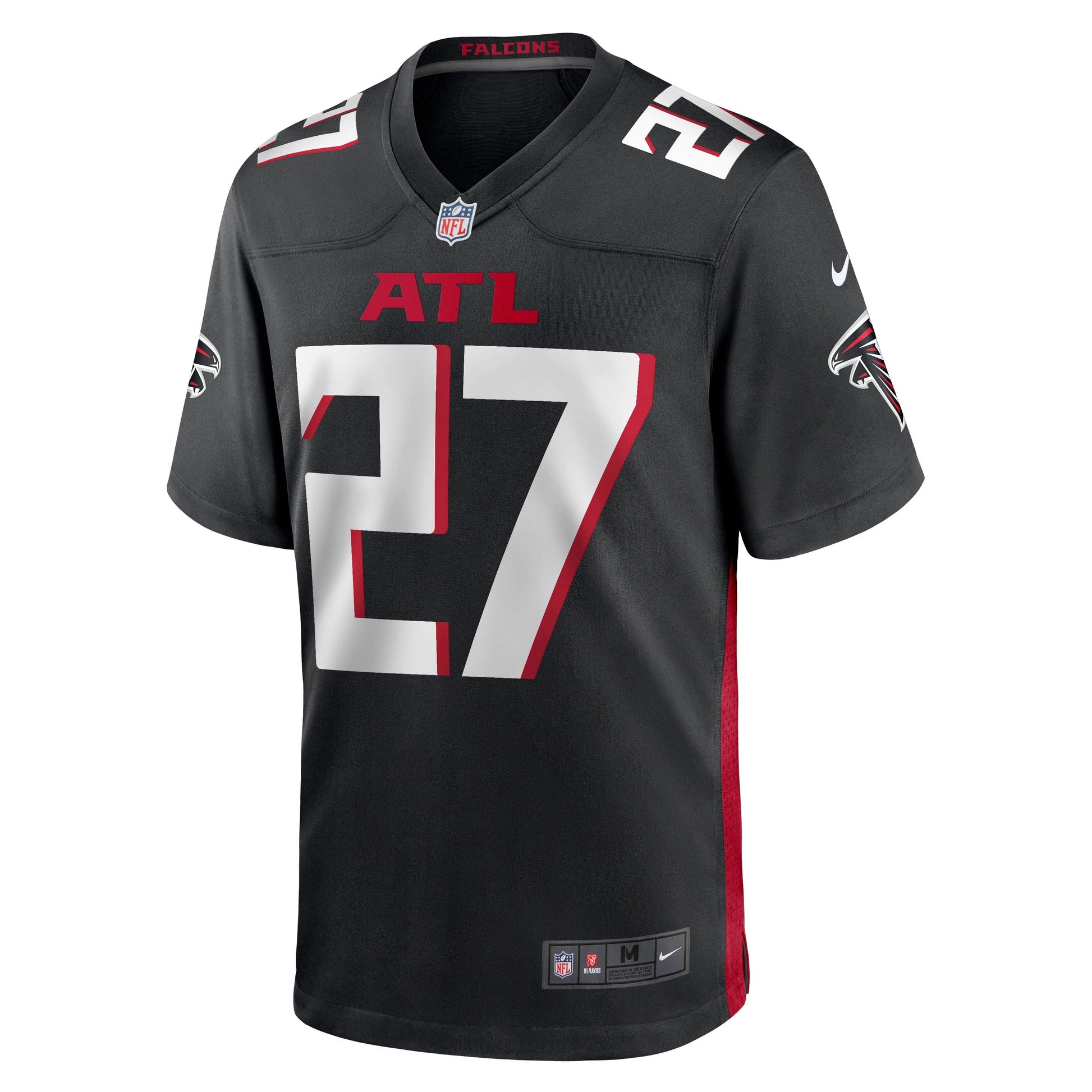 Richie Grant Atlanta Falcons Game Jersey - Black football jersey product view 2