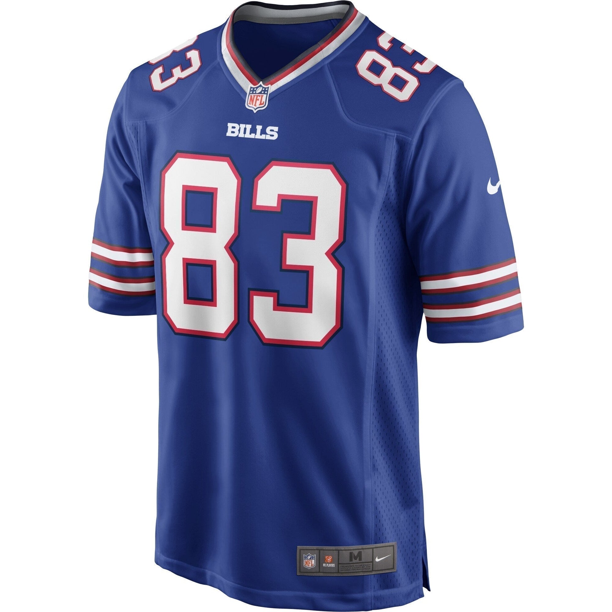 Andre Reed Buffalo Bills Game Retired Jersey - Royal football jersey product view 2