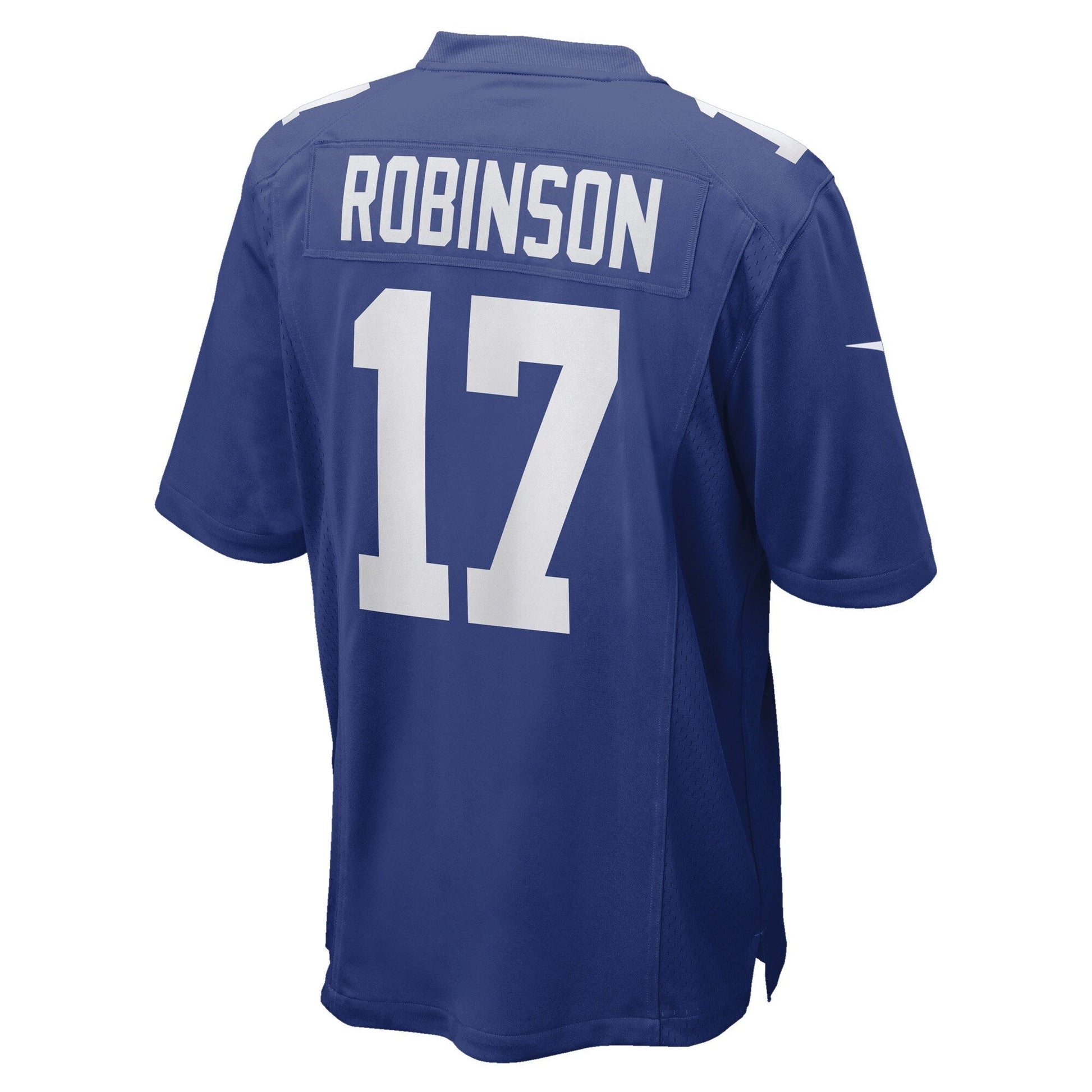 Wan'Dale Robinson New York Giants Game Jersey - Royal football jersey product view 3