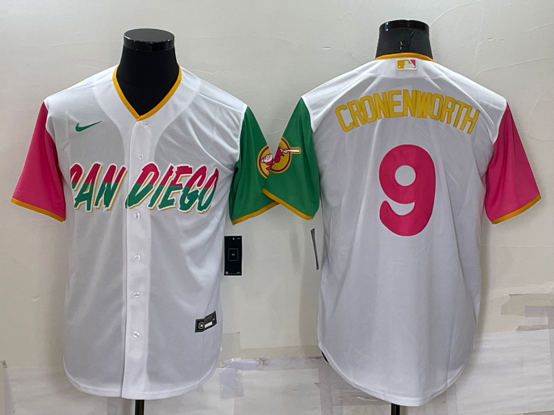 Men's San Diego Padres Jake Cronenworth White Player Stitched Jersey baseball jersey product view 1