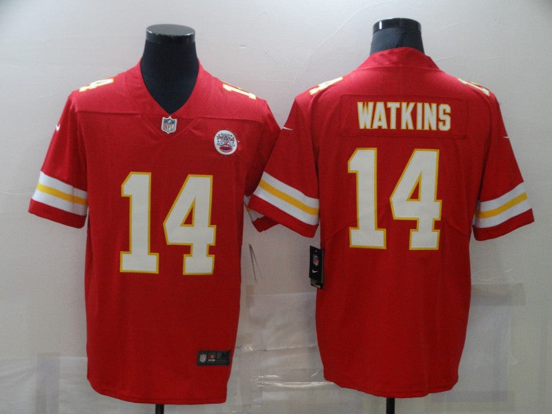 Men's Kansas City Chiefs Sammy Watkins Red Game Jersey football jersey product view 1