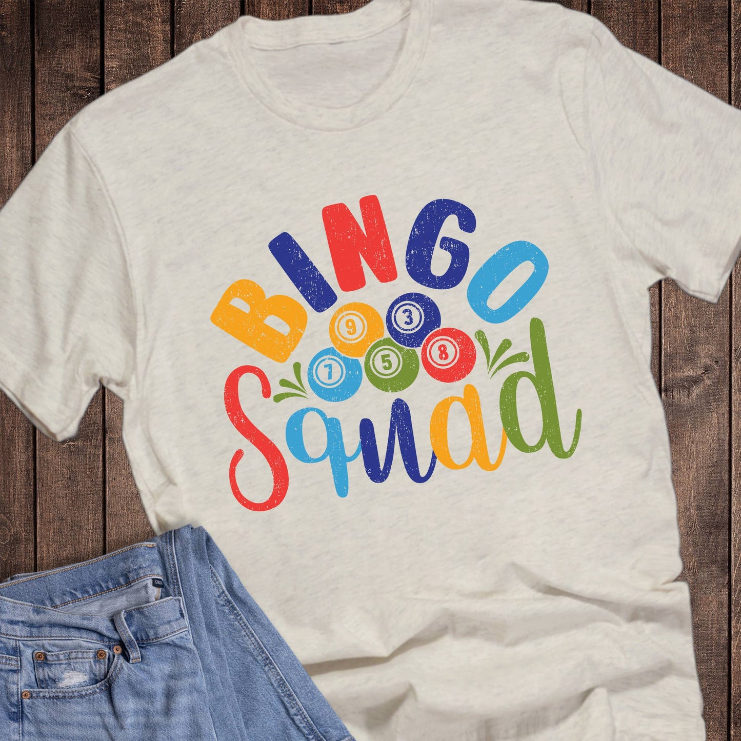 Bingo Squad Graphic Tee Unisex T-shirt, Sweatshirt, Hoodie, Long Sleeve Tee - T-Shirt, Sweatshirt, Hoodie