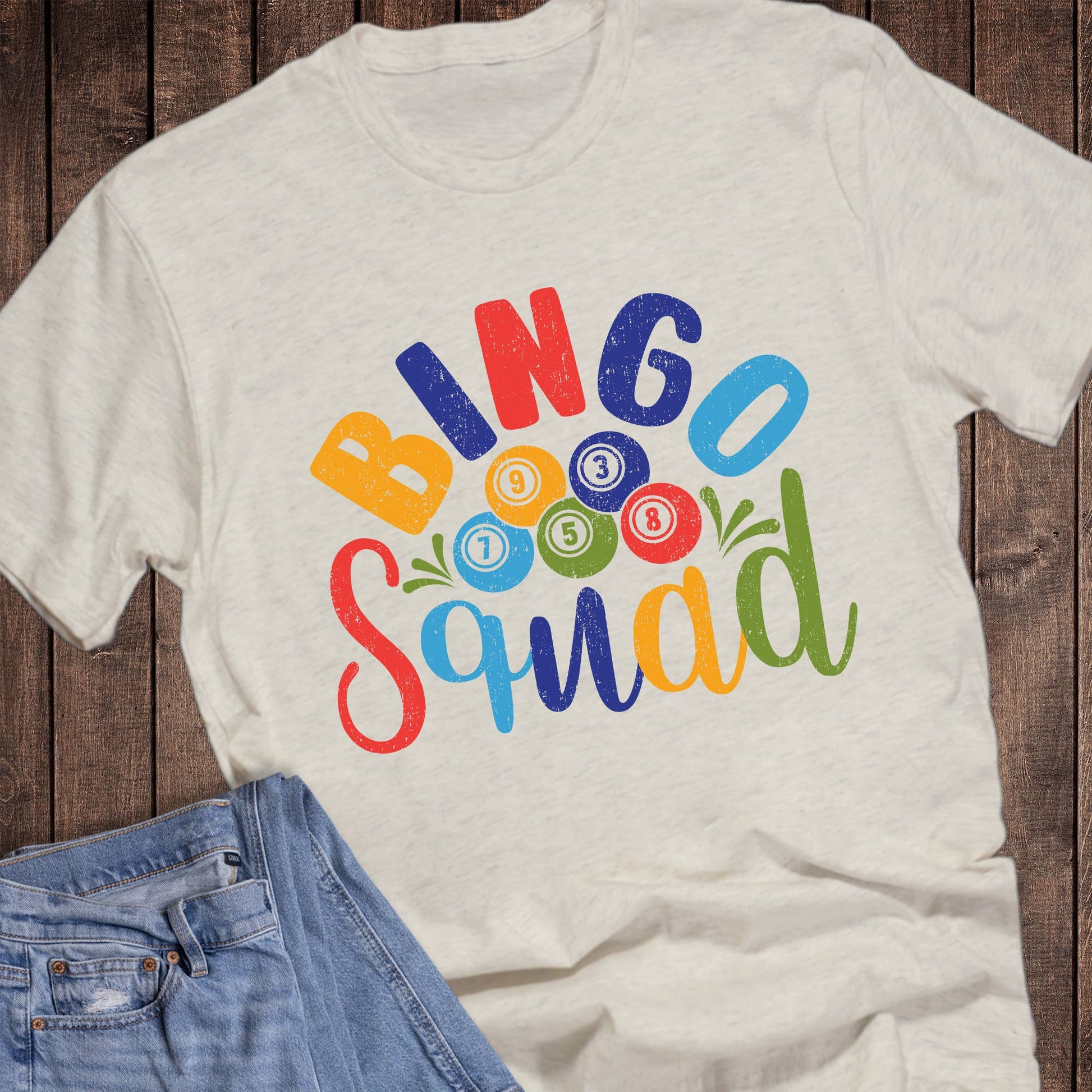 Bingo Squad Graphic Tee Unisex T-shirt, Sweatshirt, Hoodie, Long Sleeve Tee - T-Shirt, Sweatshirt, Hoodie