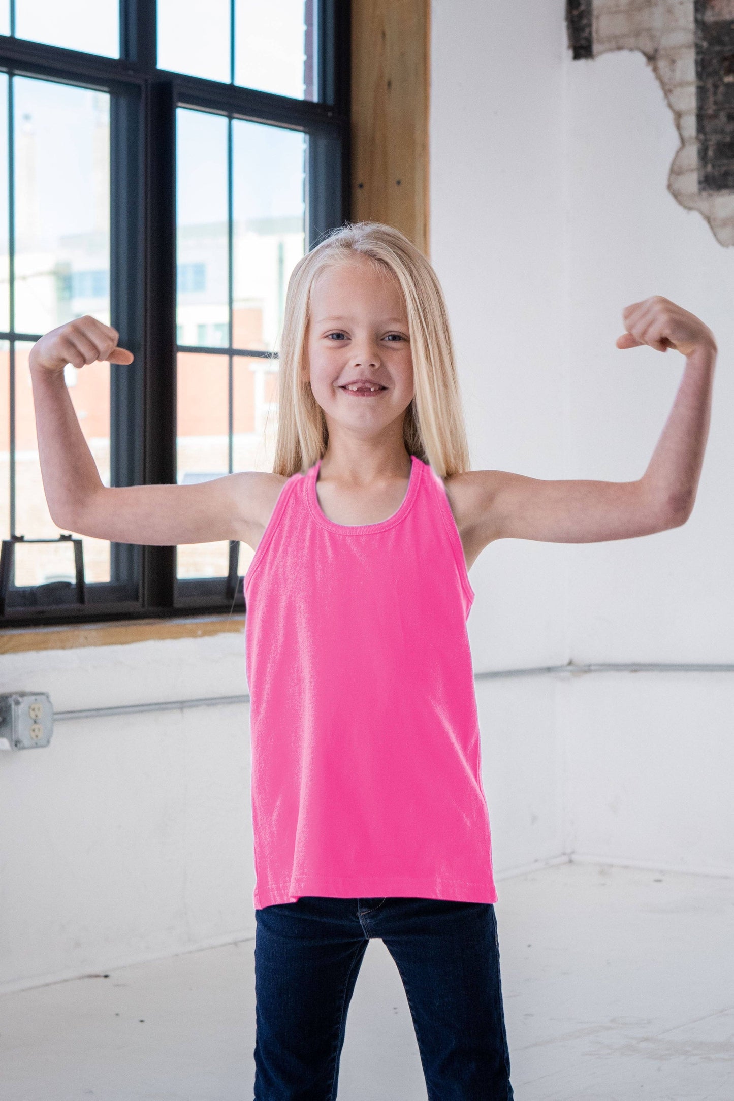 Youth Girls Premium Cotton Tank Unisex T-shirt, Sweatshirt, Hoodie, Long Sleeve Tee - T-Shirt, Sweatshirt, Hoodie