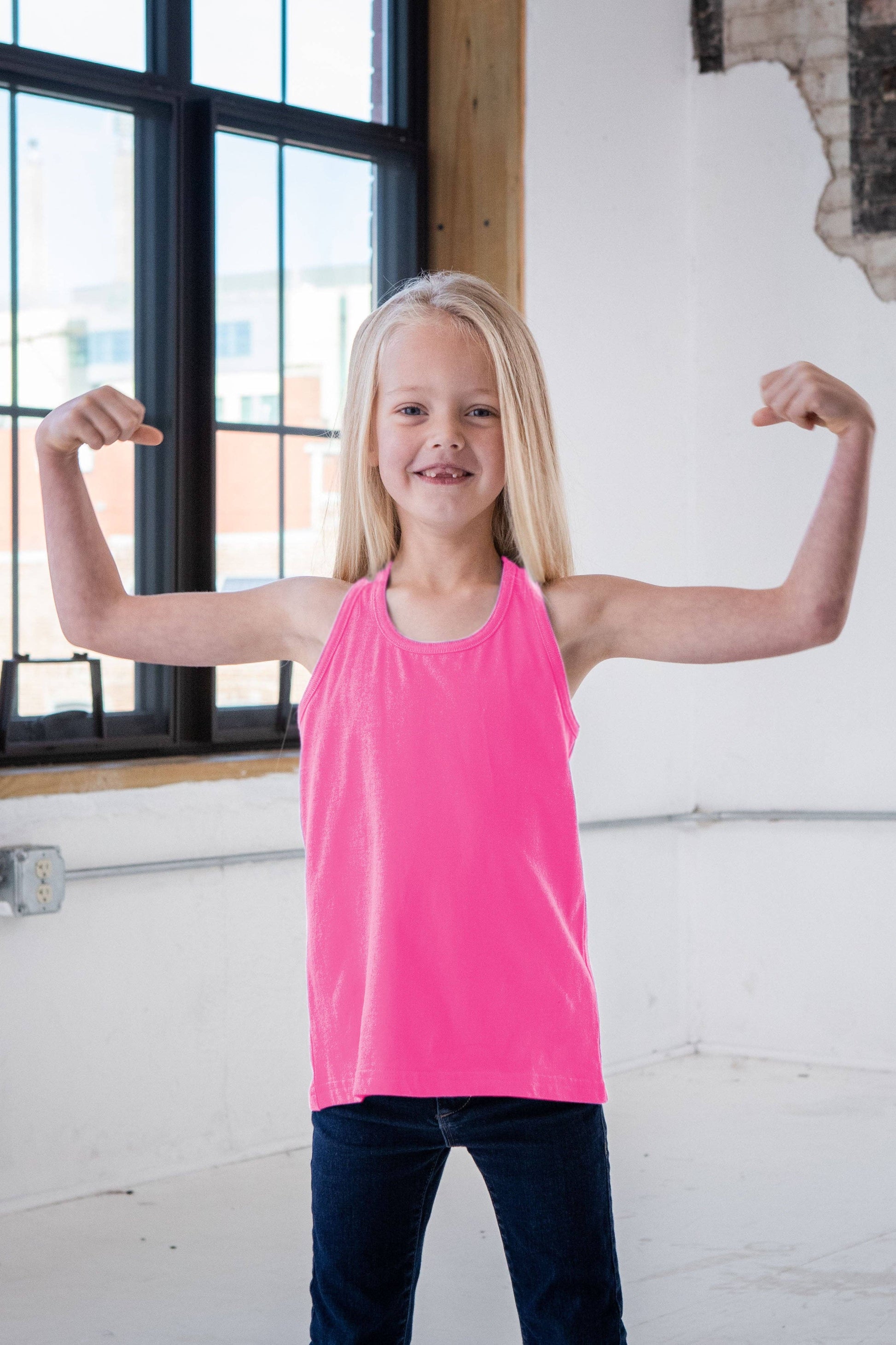 Youth Girls Premium Cotton Tank Unisex T-shirt, Sweatshirt, Hoodie, Long Sleeve Tee - T-Shirt, Sweatshirt, Hoodie