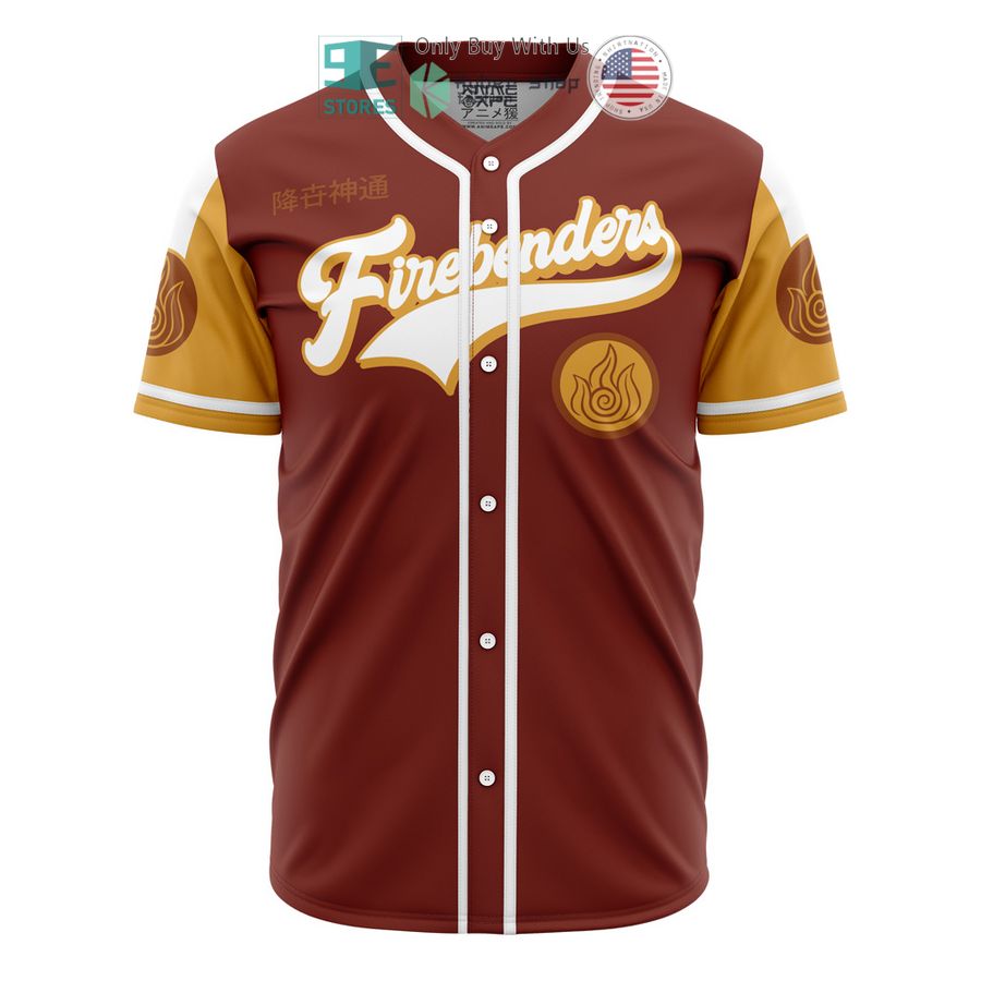 BEST Firebenders Avatar Baseball Jersey Unisex T-shirt, Sweatshirt, Hoodie, Long Sleeve Tee - T-Shirt, Sweatshirt, Hoodie