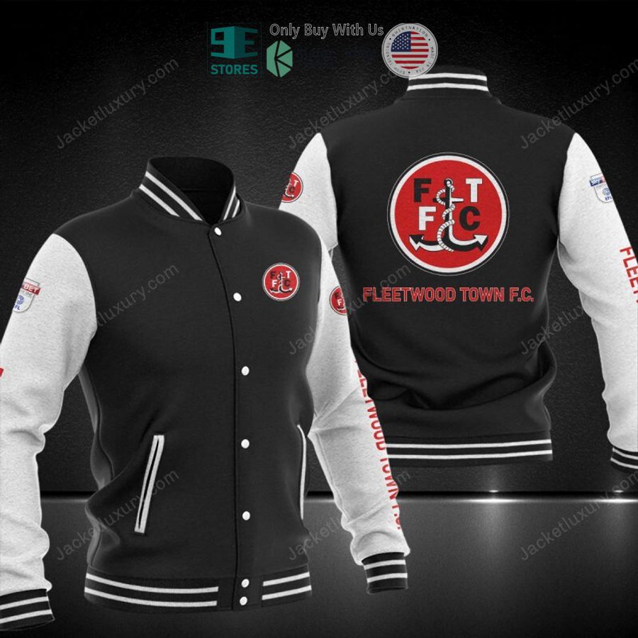 BEST Fleetwood Town F.C Baseball Jacket Unisex T-shirt, Sweatshirt, Hoodie, Long Sleeve Tee - T-Shirt, Sweatshirt, Hoodie
