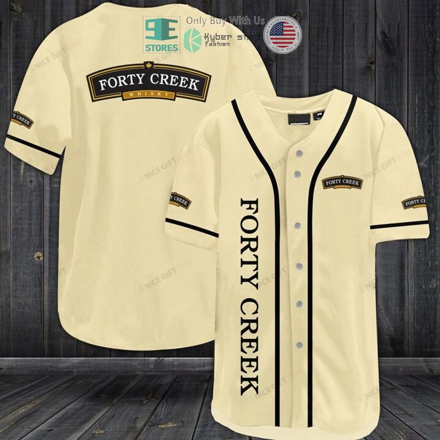 BEST Forty Creek logo Baseball Jersey Unisex T-shirt, Sweatshirt, Hoodie, Long Sleeve Tee - T-Shirt, Sweatshirt, Hoodie