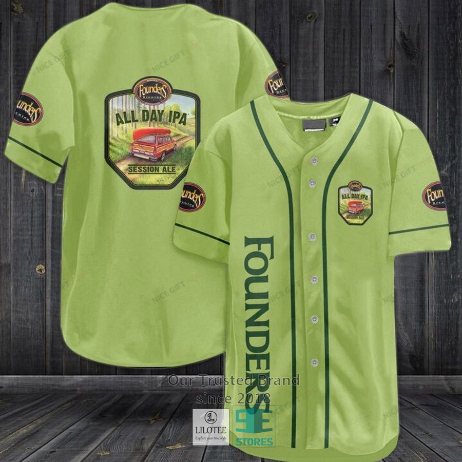 Founders Brewing Baseball Jersey Unisex T-shirt, Sweatshirt, Hoodie, Long Sleeve Tee - T-Shirt, Sweatshirt, Hoodie