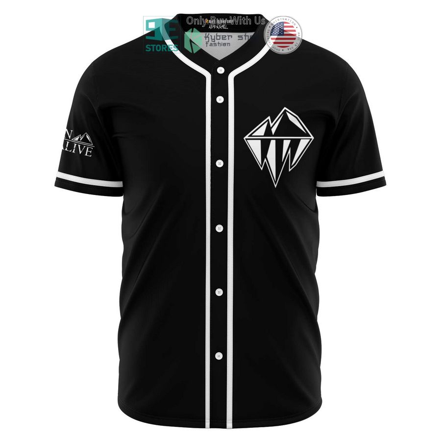 BEST Frozen Alive logo Are You Alive black white Baseball Jersey Unisex T-shirt, Sweatshirt, Hoodie, Long Sleeve Tee - T-Shirt, Sweatshirt, Hoodie