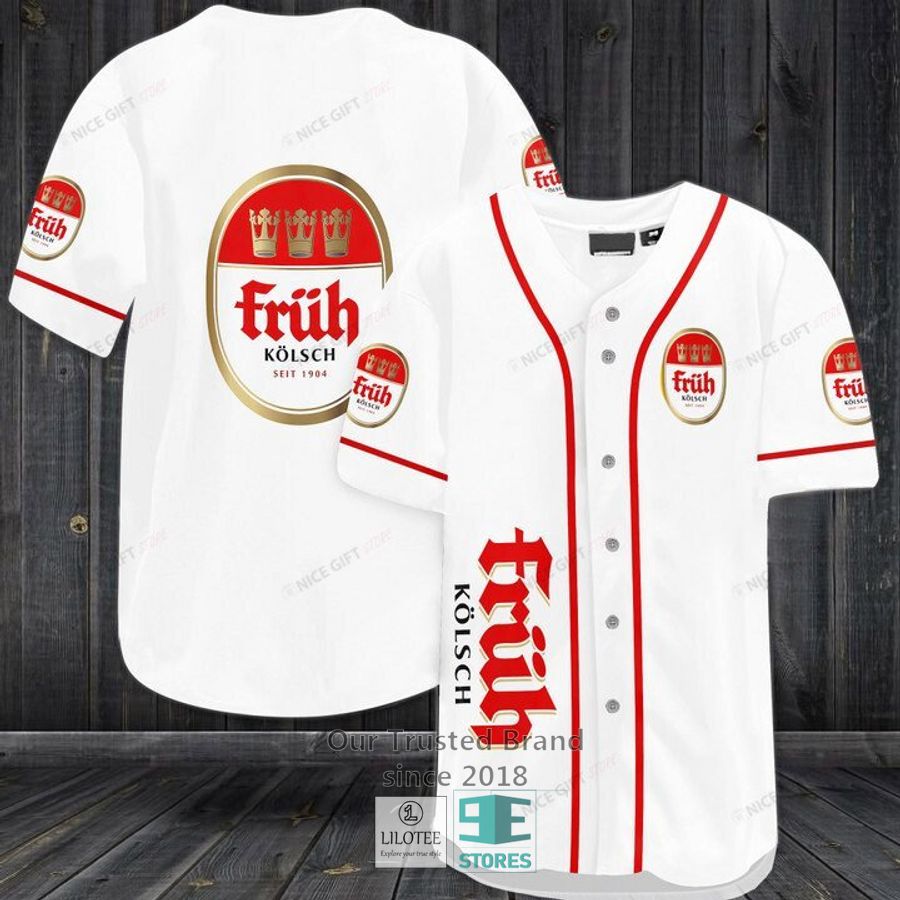 Fruh Kolsch Baseball Jersey Unisex T-shirt, Sweatshirt, Hoodie, Long Sleeve Tee - T-Shirt, Sweatshirt, Hoodie