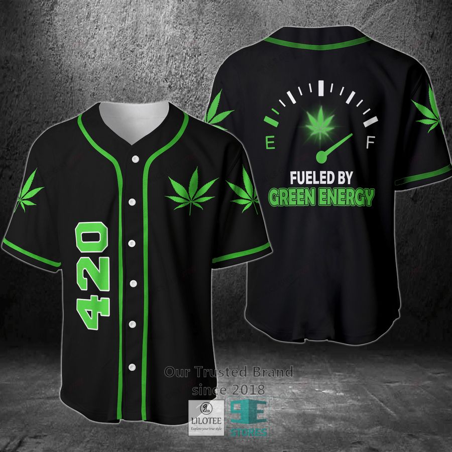 Fueled By Green Energy Baseball Jersey Unisex T-shirt, Sweatshirt, Hoodie, Long Sleeve Tee - T-Shirt, Sweatshirt, Hoodie